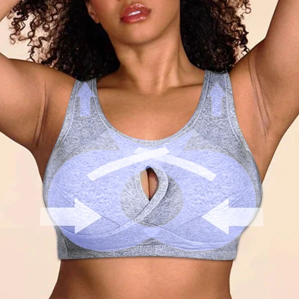 Achetez 1, recevez-en 2 gratuites dès maintenant 😍 – Soutien-gorge sans armature en pur coton, effet liftant anti-affaissement immédiat