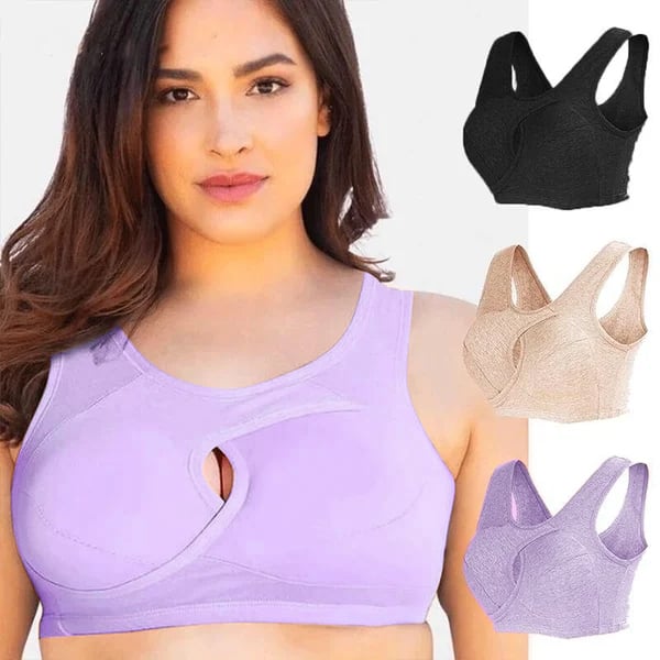 Achetez 1, recevez-en 2 gratuites dès maintenant 😍 – Soutien-gorge sans armature en pur coton, effet liftant anti-affaissement immédiat