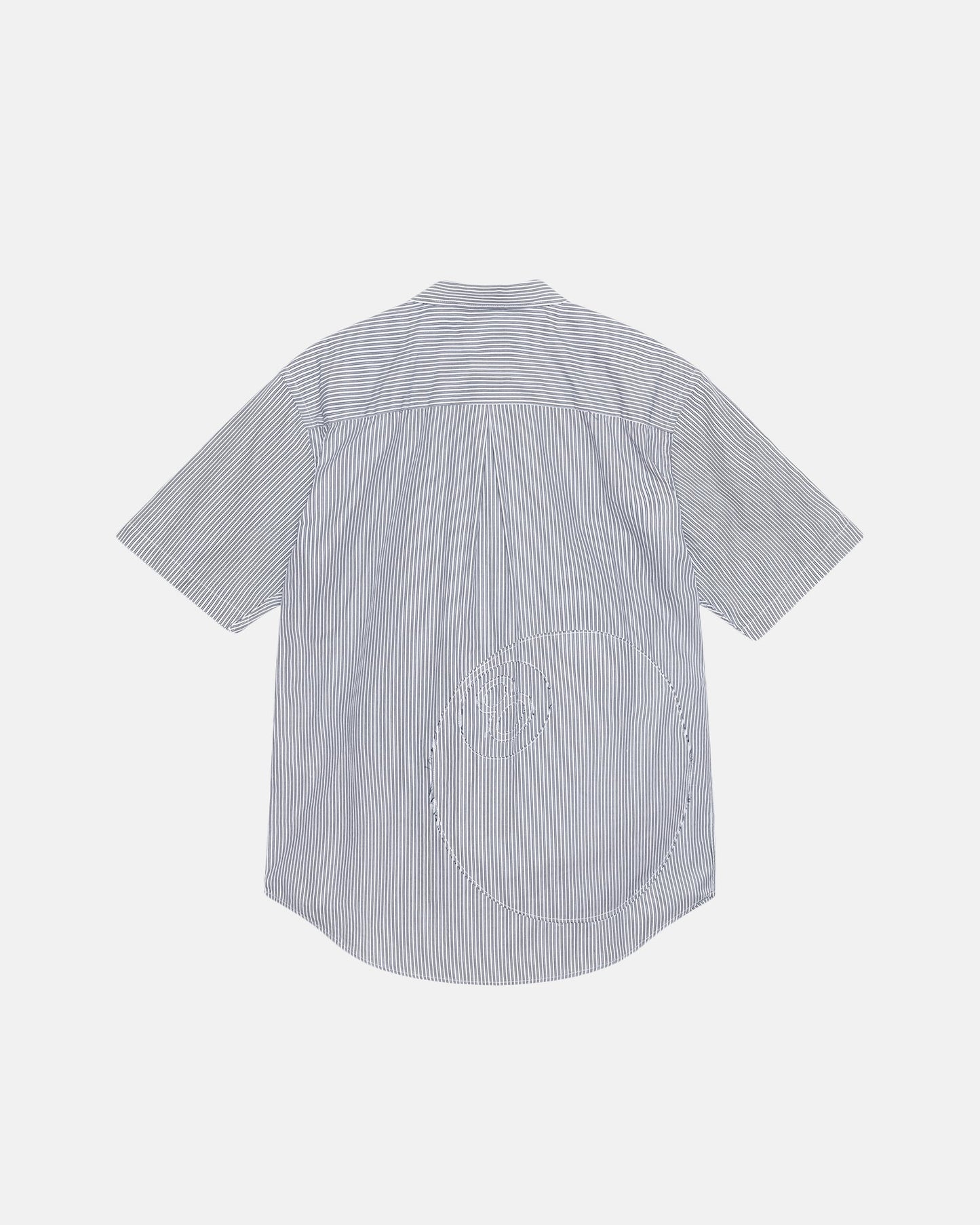 CHEMISE COUPE AMPLE MANCHES COURTES À RAYURES 8 BALL