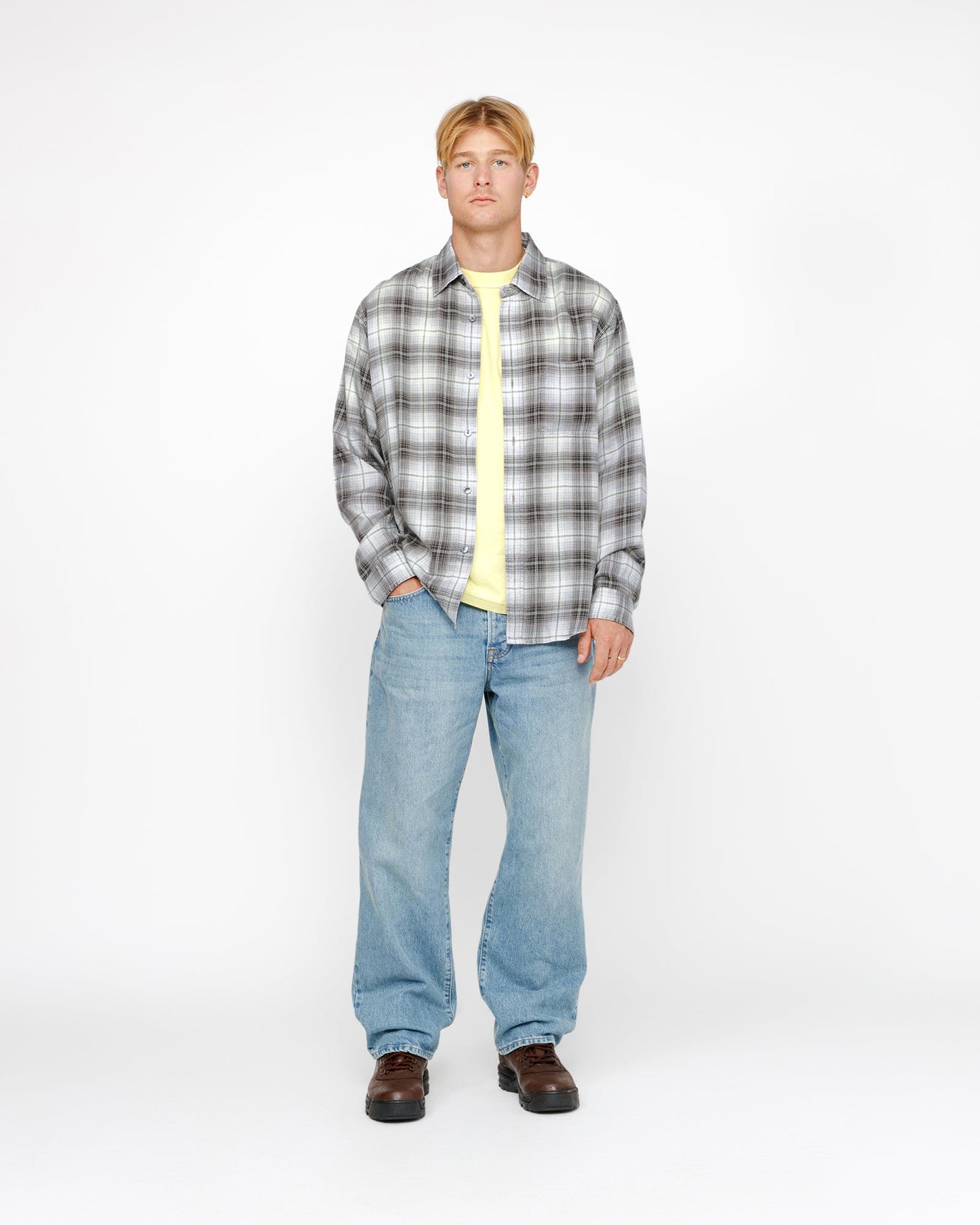 CHEMISE MATTHEW GRANDE CARREAUX IMPRIMÉS