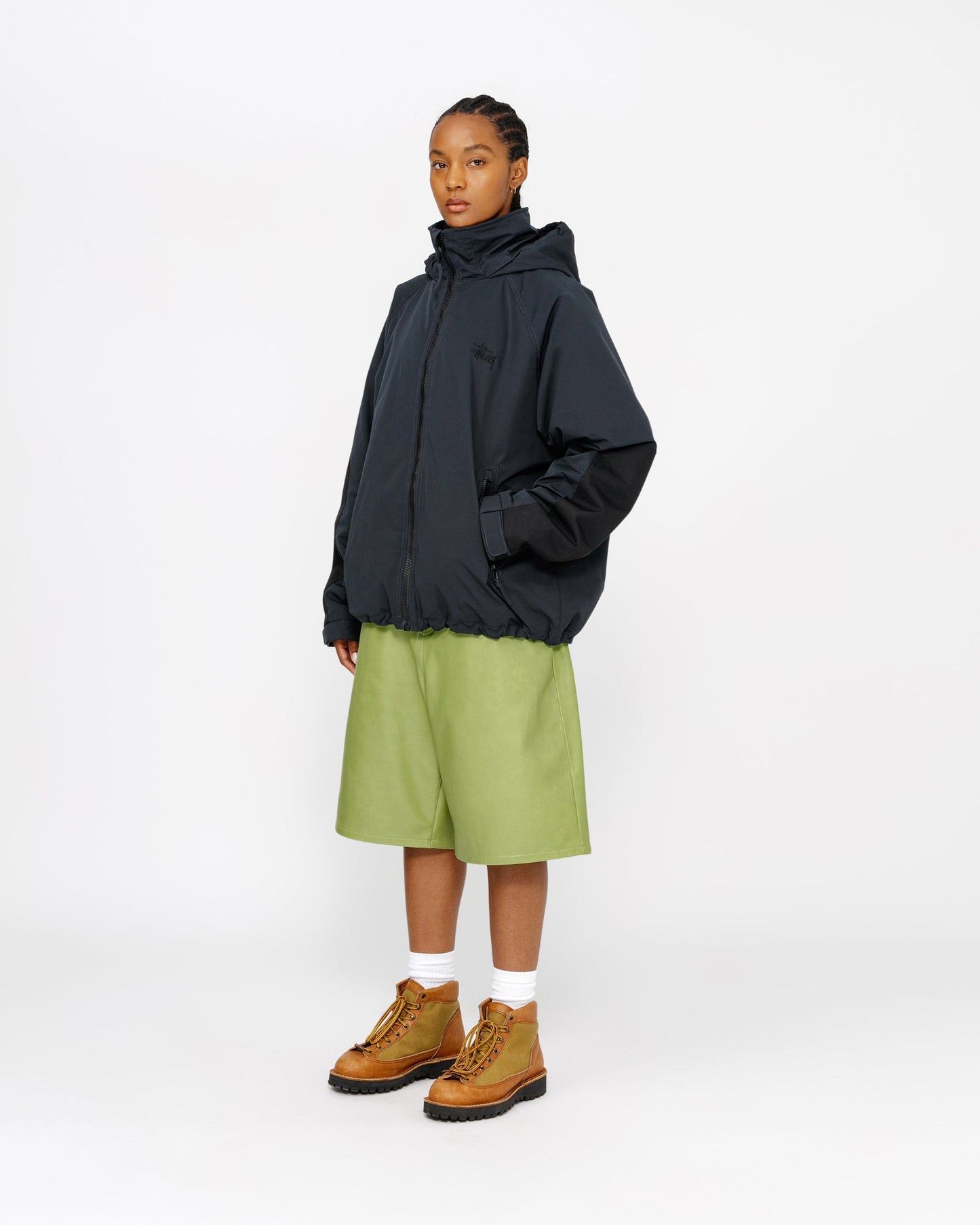 GROS BLOUZON COURT EN CUIR