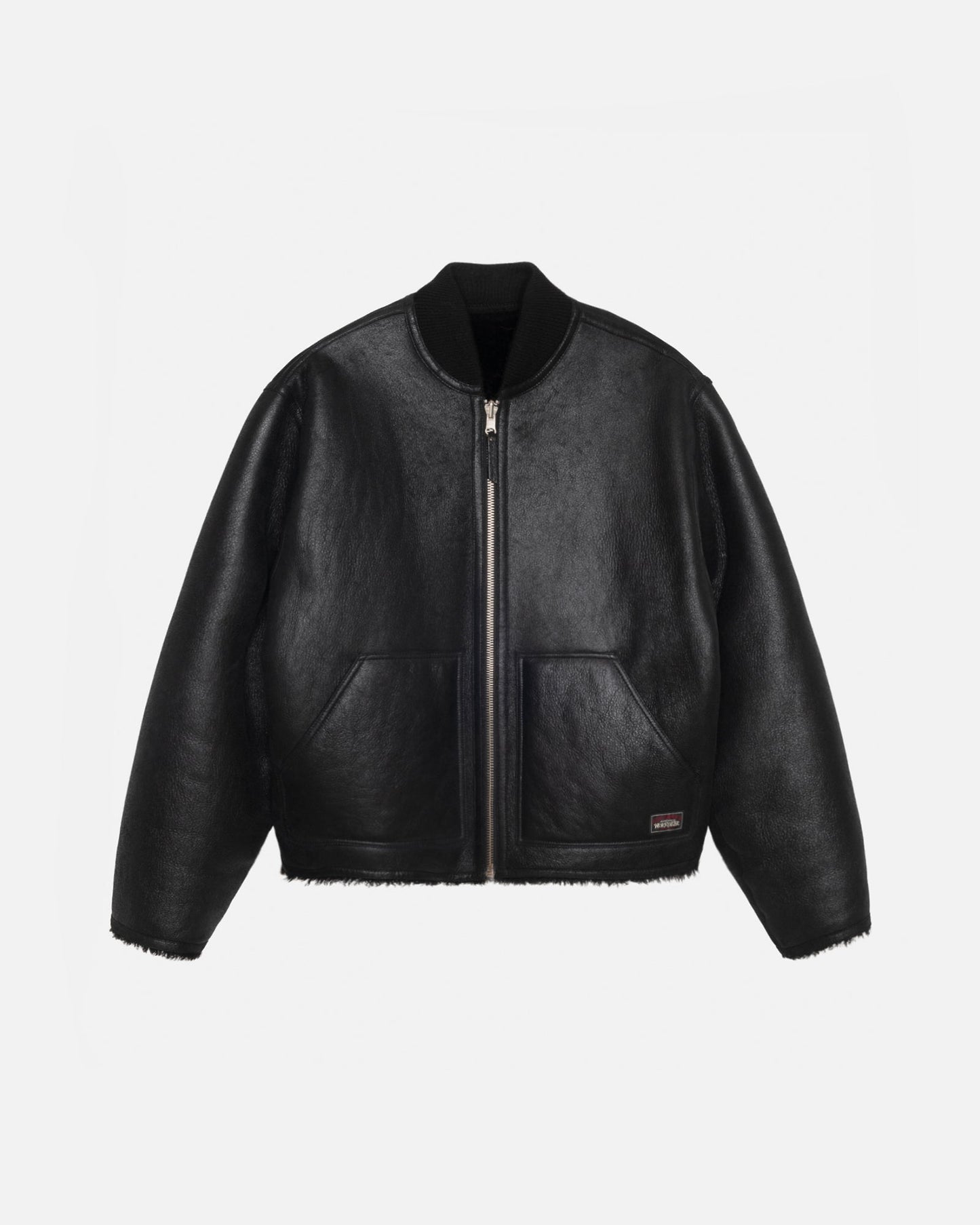 BOMBER RÉVERSIBLE EN MOUTON LAINEUX