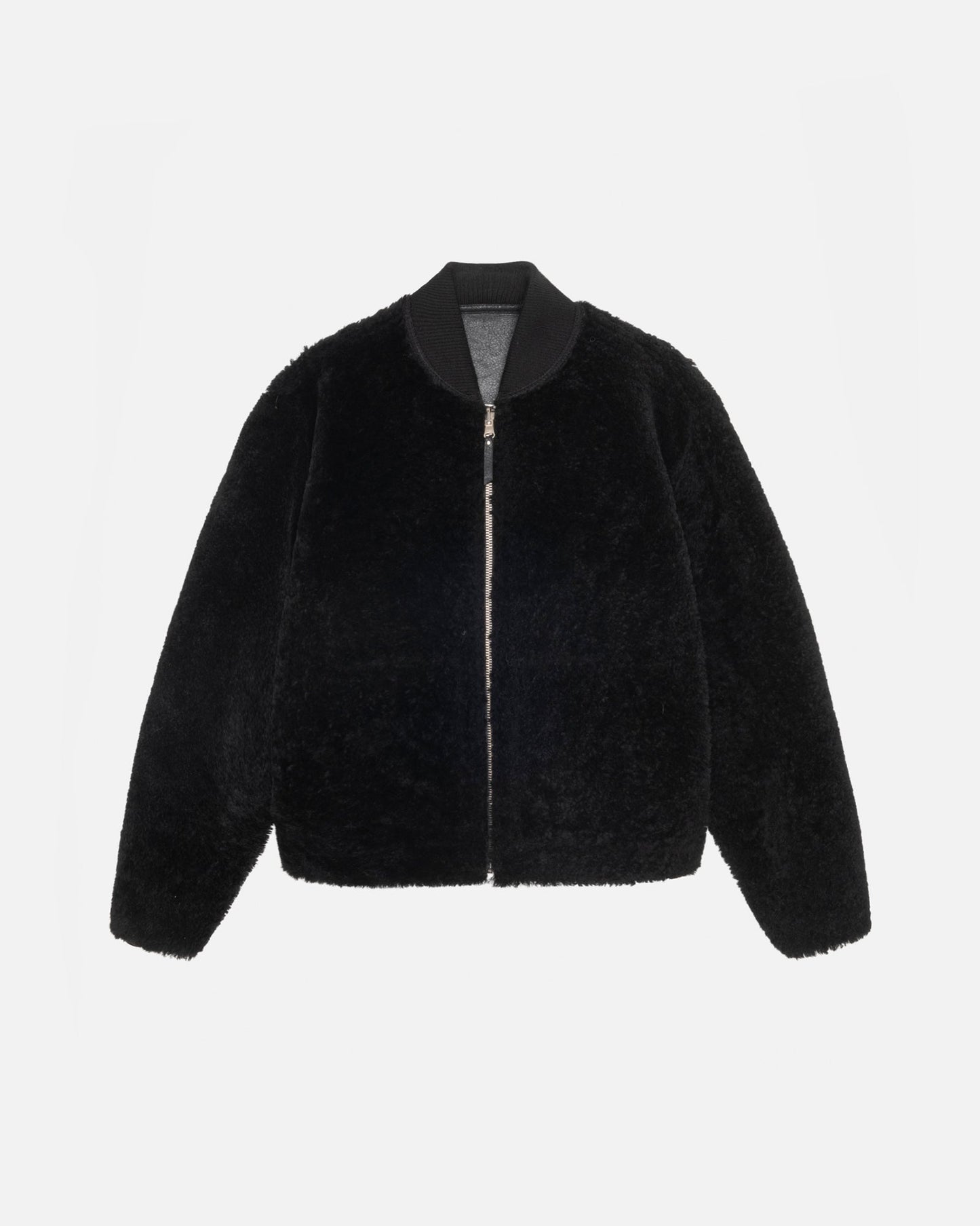 BOMBER RÉVERSIBLE EN MOUTON LAINEUX