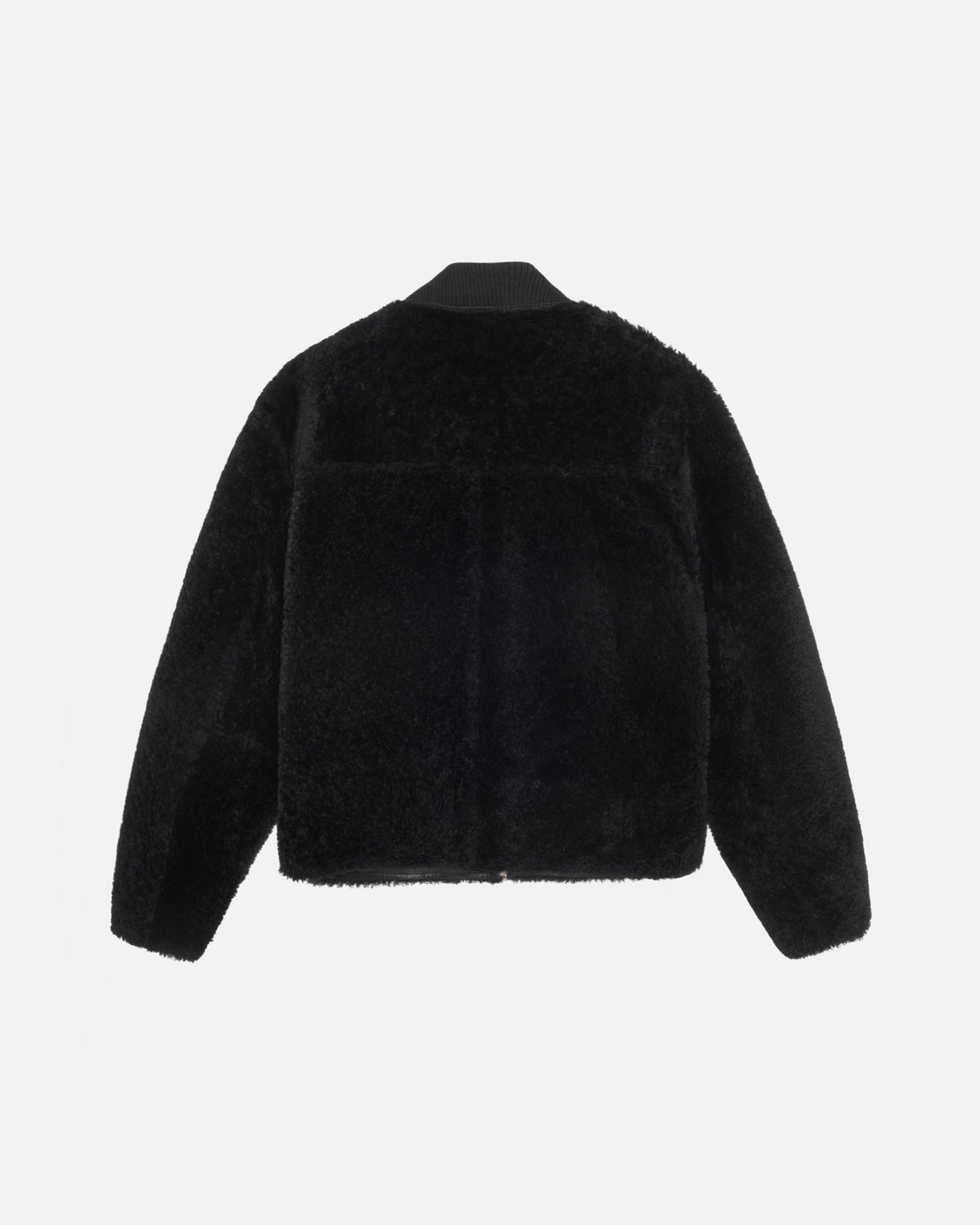 BOMBER RÉVERSIBLE EN MOUTON LAINEUX