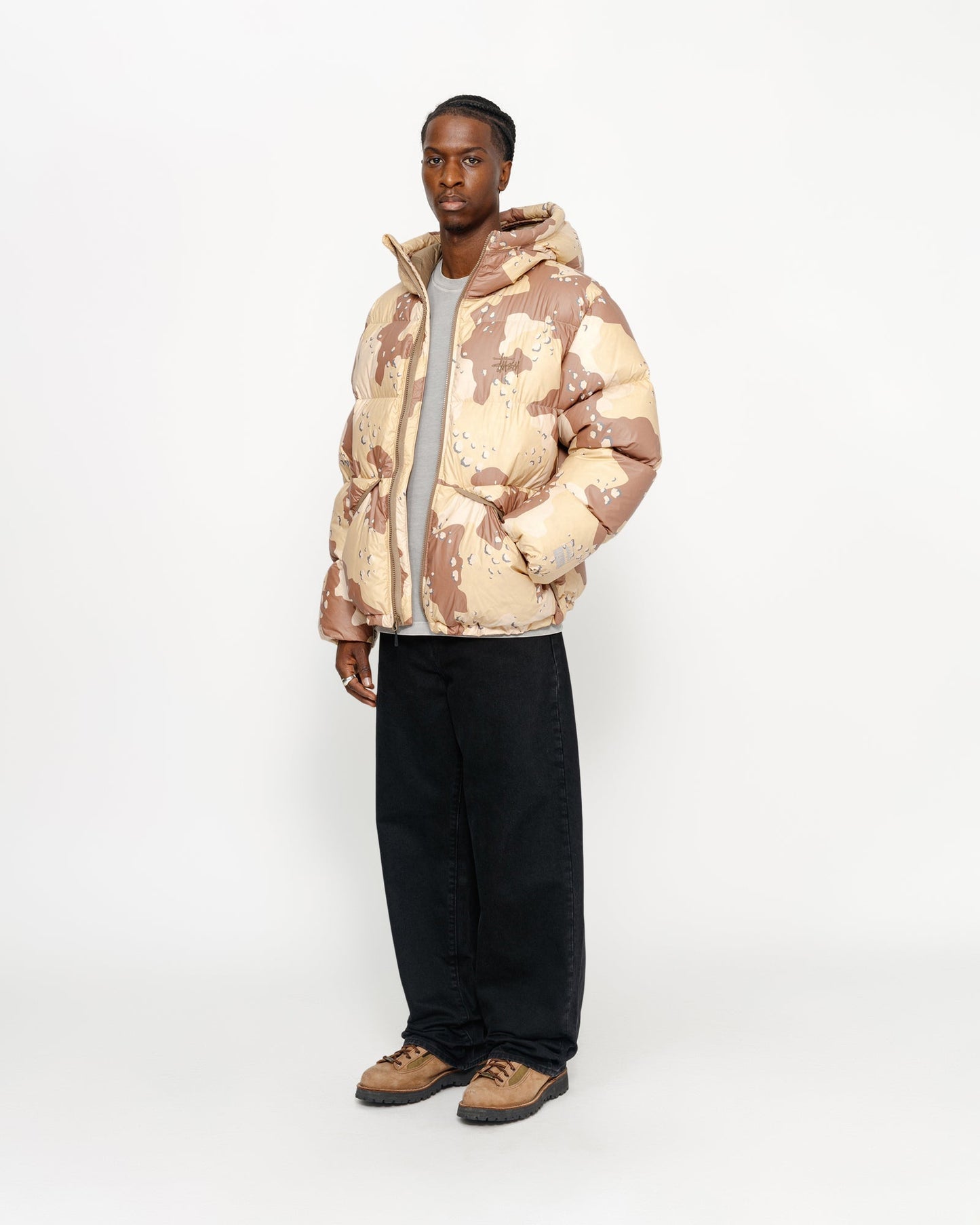 PARKA EN DUVET CAMO RIPSTOP