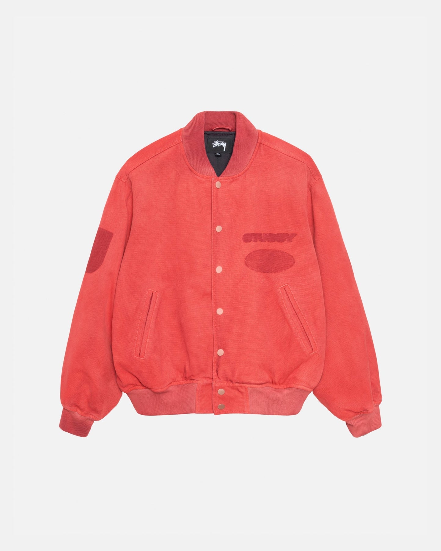 BLOUSON TEDDY EN TOILE AVEC LOGO GHOST