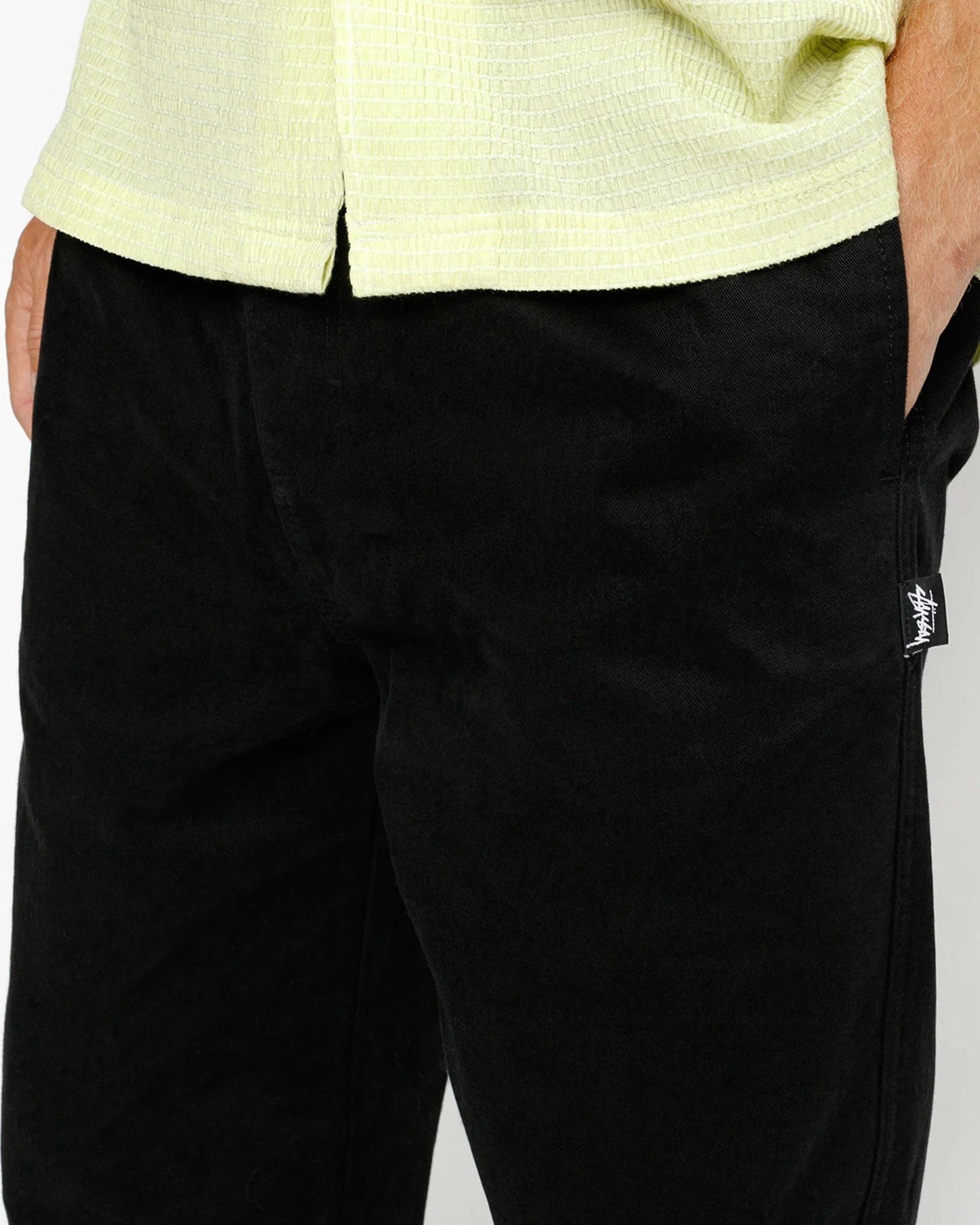 PANTALON DE PLAGE EN COTON GRATTÉ
