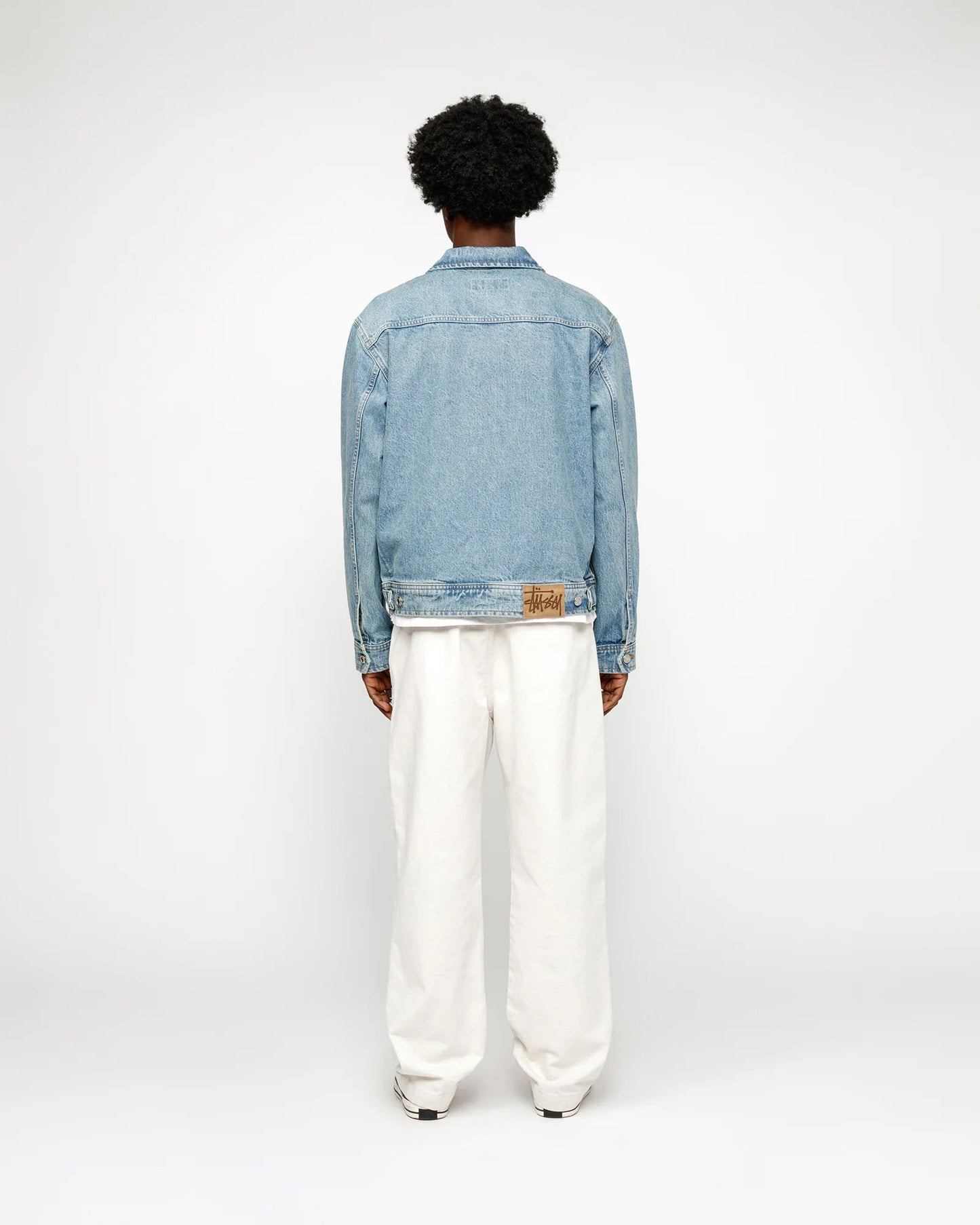PANTALON DE PLAGE EN COTON GRATTÉ