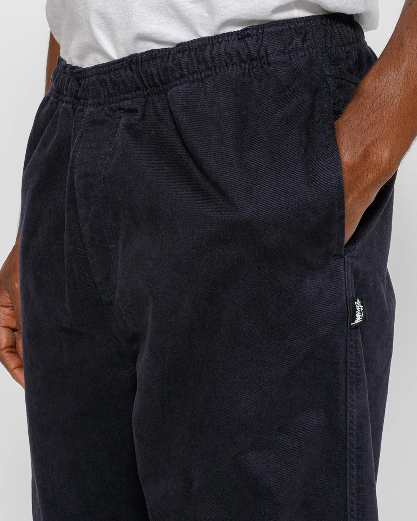 PANTALON DE PLAGE EN COTON GRATTÉ