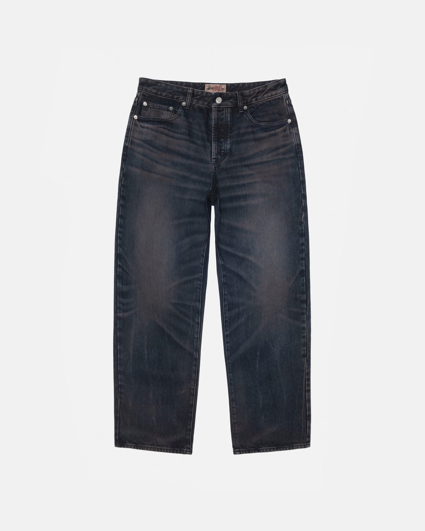 JEAN TRÈS AMPLE EN DENIM DÉLAVÉ VINTAGE