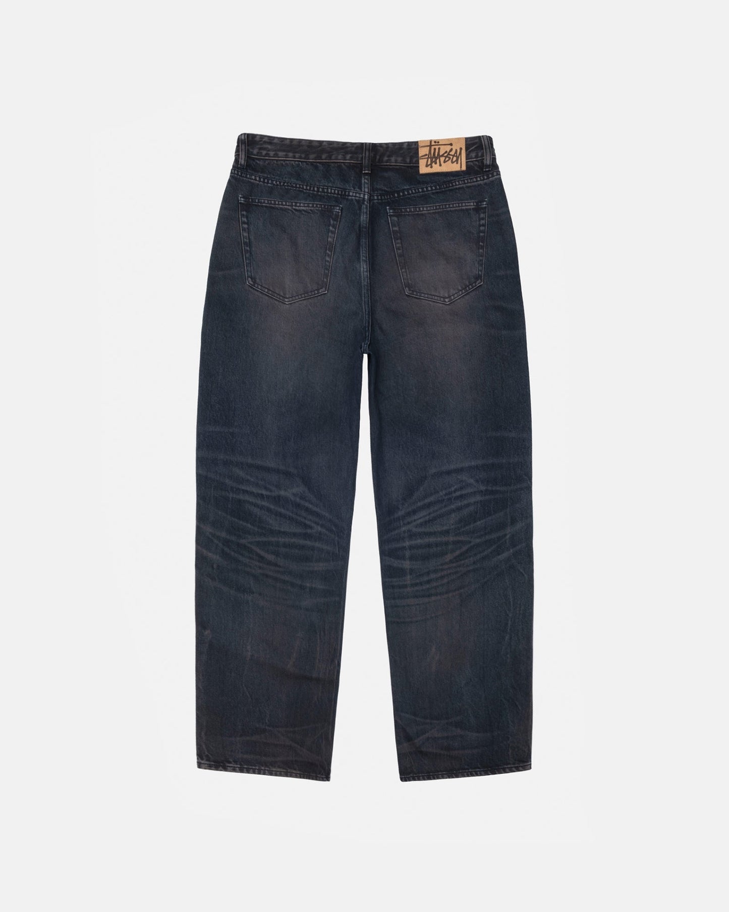 JEAN TRÈS AMPLE EN DENIM DÉLAVÉ VINTAGE