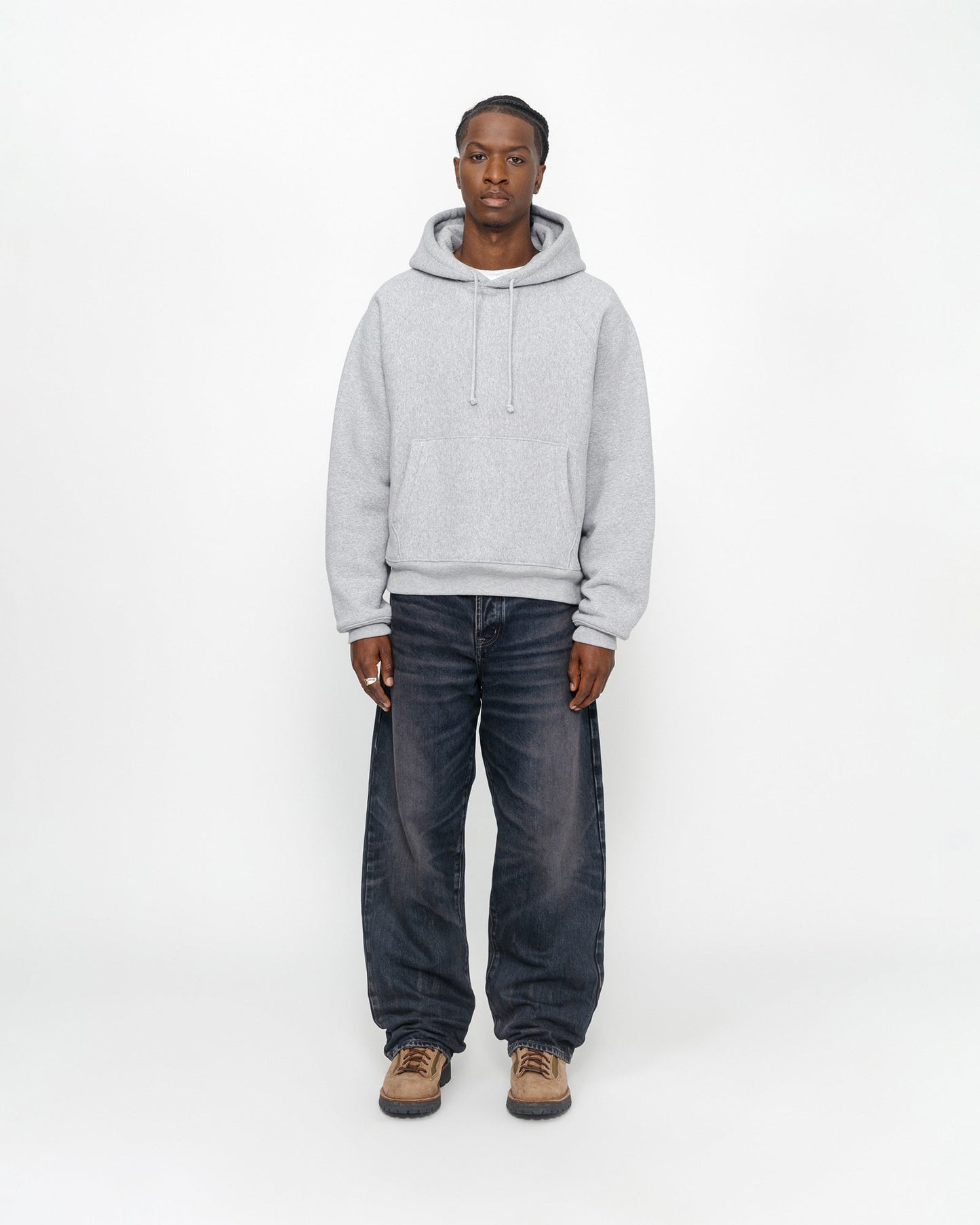 JEAN TRÈS AMPLE EN DENIM DÉLAVÉ VINTAGE