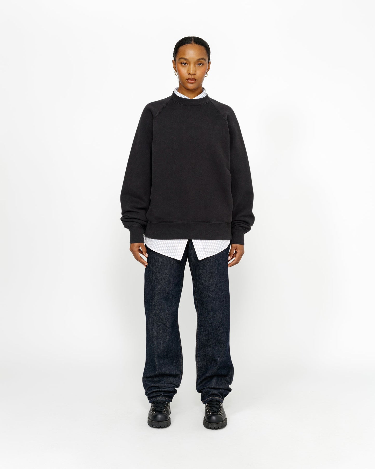 SWEAT RAGLAN MOLLETONNÉ