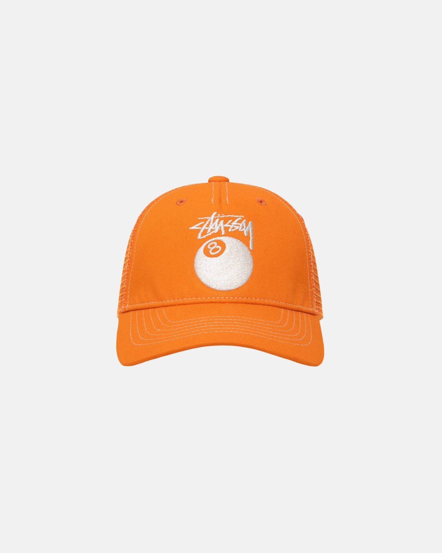 CASQUETTE TRUCKER 8 BALL PLATEAU BAS