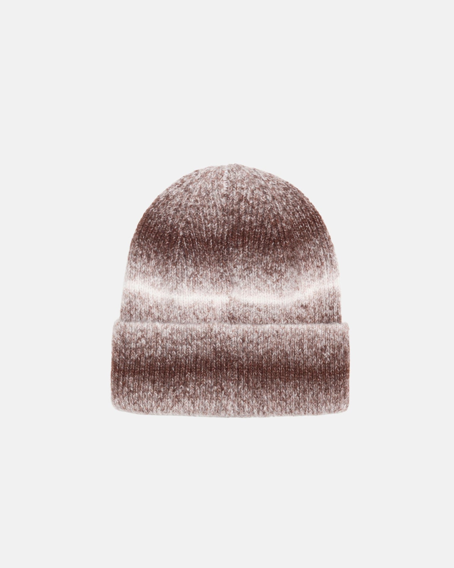 BONNET À REVERS EN TRICOT RAYÉ