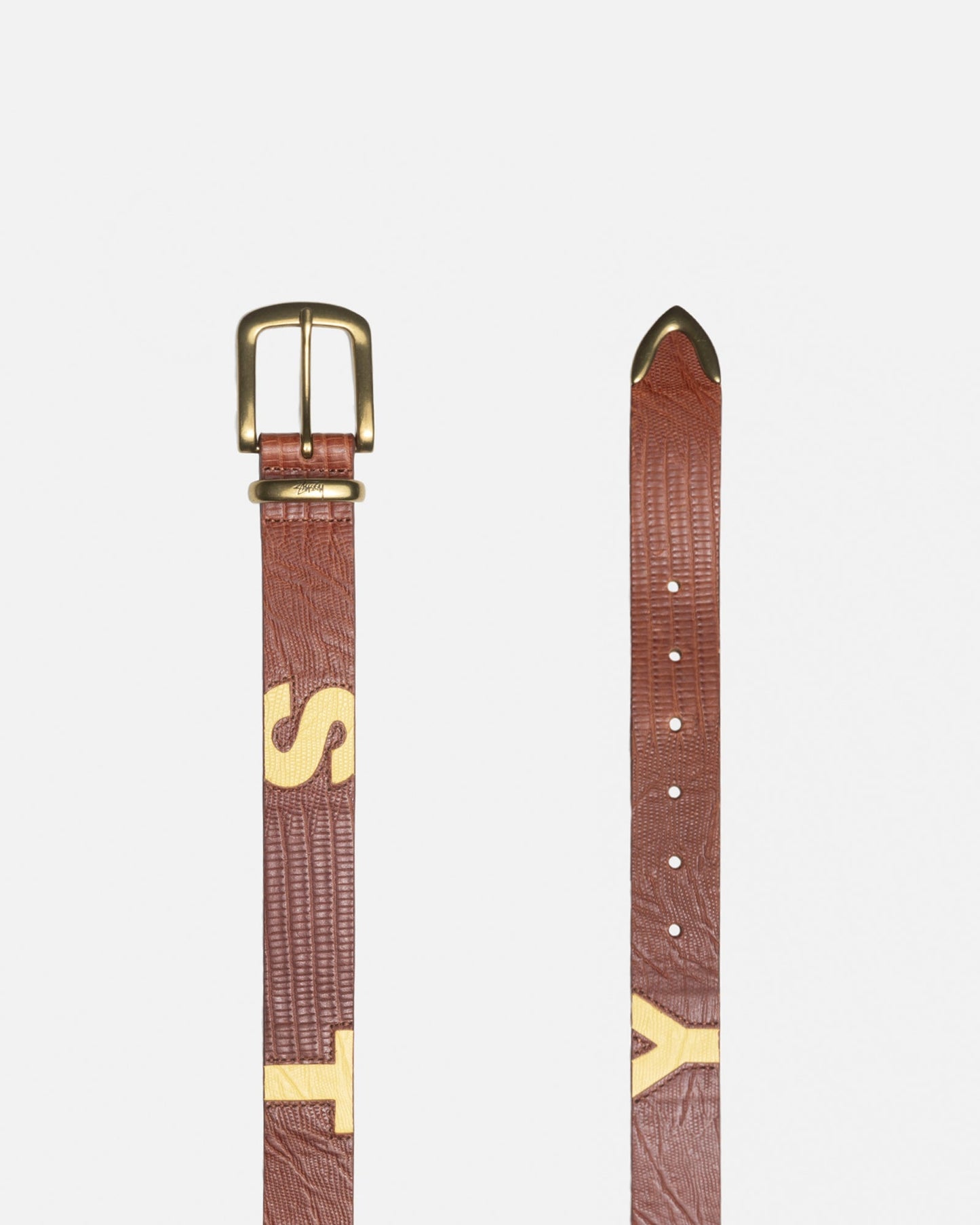 CEINTURE À SOUS-COUCHE TEXTURÉE EN LÉZARD