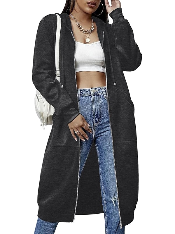 🔥Meilleure vente🔥 Sweat-shirts polaires zippés décontractés pour femme automne/hiver 2025