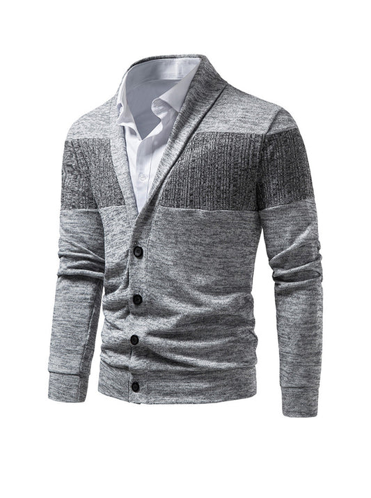 Brent Patchwork Freizeit-Strickjacke (Hemd nicht enthalten)