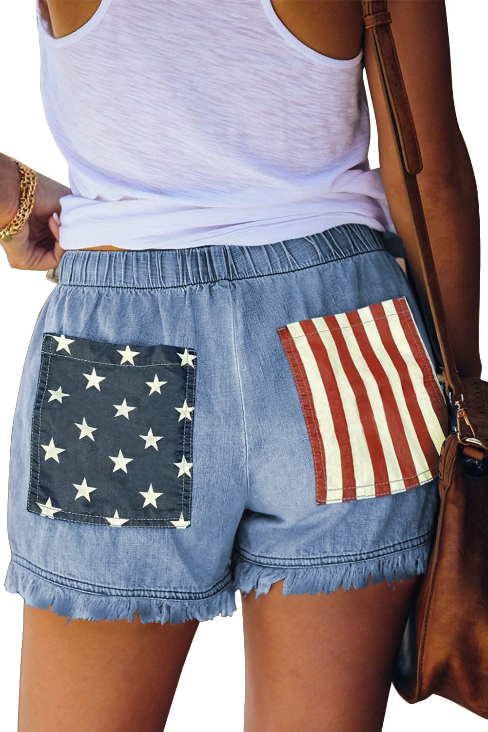 Shorts Légers pour Femmes, Amples, Tendance, avec Cordon de Serrage à la Taille, Confortables