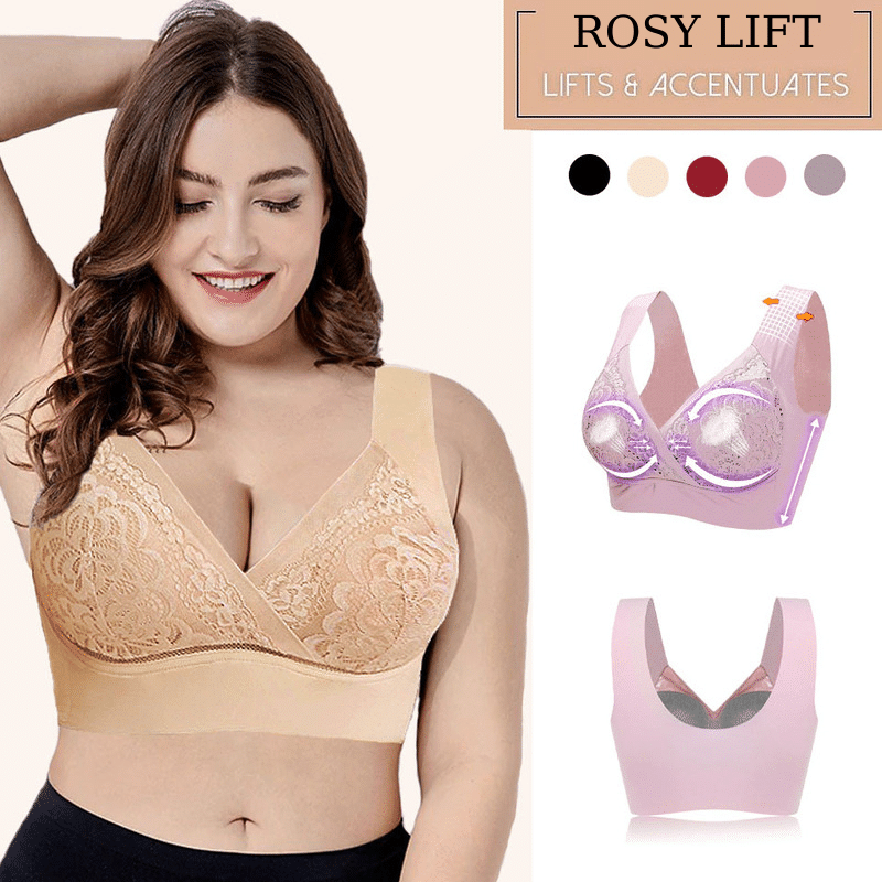 Soutien-gorge en dentelle sans armature, confort grande taille, noir, ultra extensible