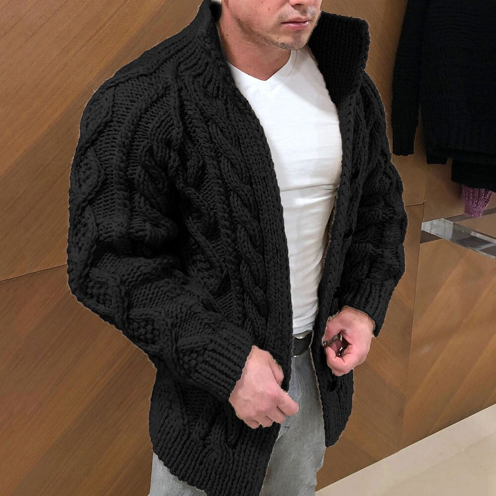 Gilet homme col montant uni
